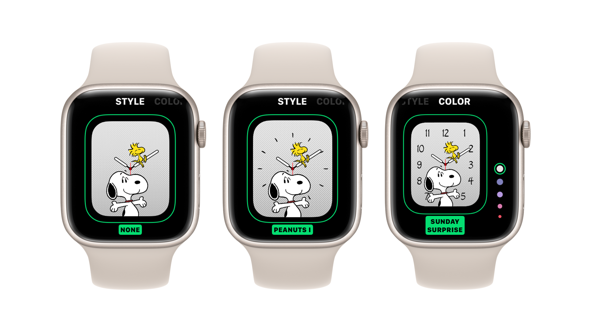 watchOS 10: Here’s how the new Snoopy and Palette Apple Watch faces work