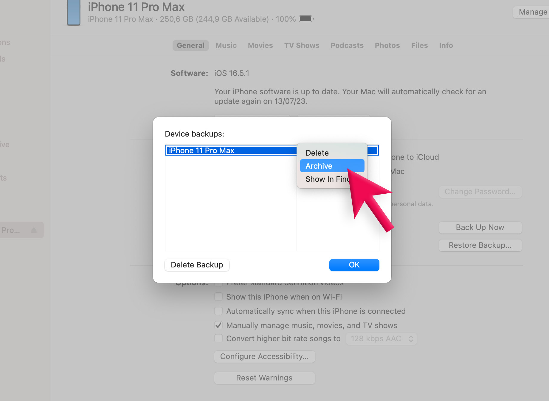 آیا قصد دارید نسخه بتای iOS 17 را نصب کنید؟  در اینجا نحوه بایگانی کردن نسخه پشتیبان iOS 16 برای کاهش رتبه آورده شده است