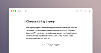 Ulysses adds LaTeX equation support and options to duplicate and archive projects