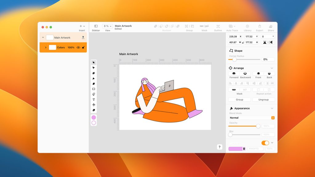 Popular illustration app Vectornator gets new interface and rebrand to 'Linearity Curve'