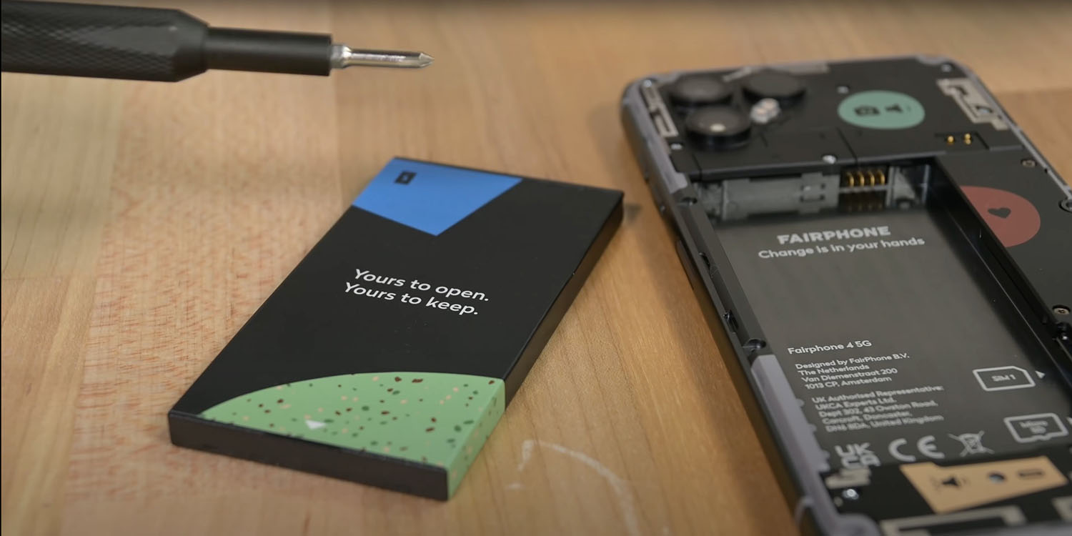 iPhone battery replacement won't ever be this easy | Fairphone 4 teardown