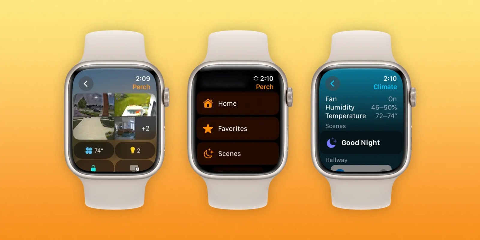 New Apple Watch Home app