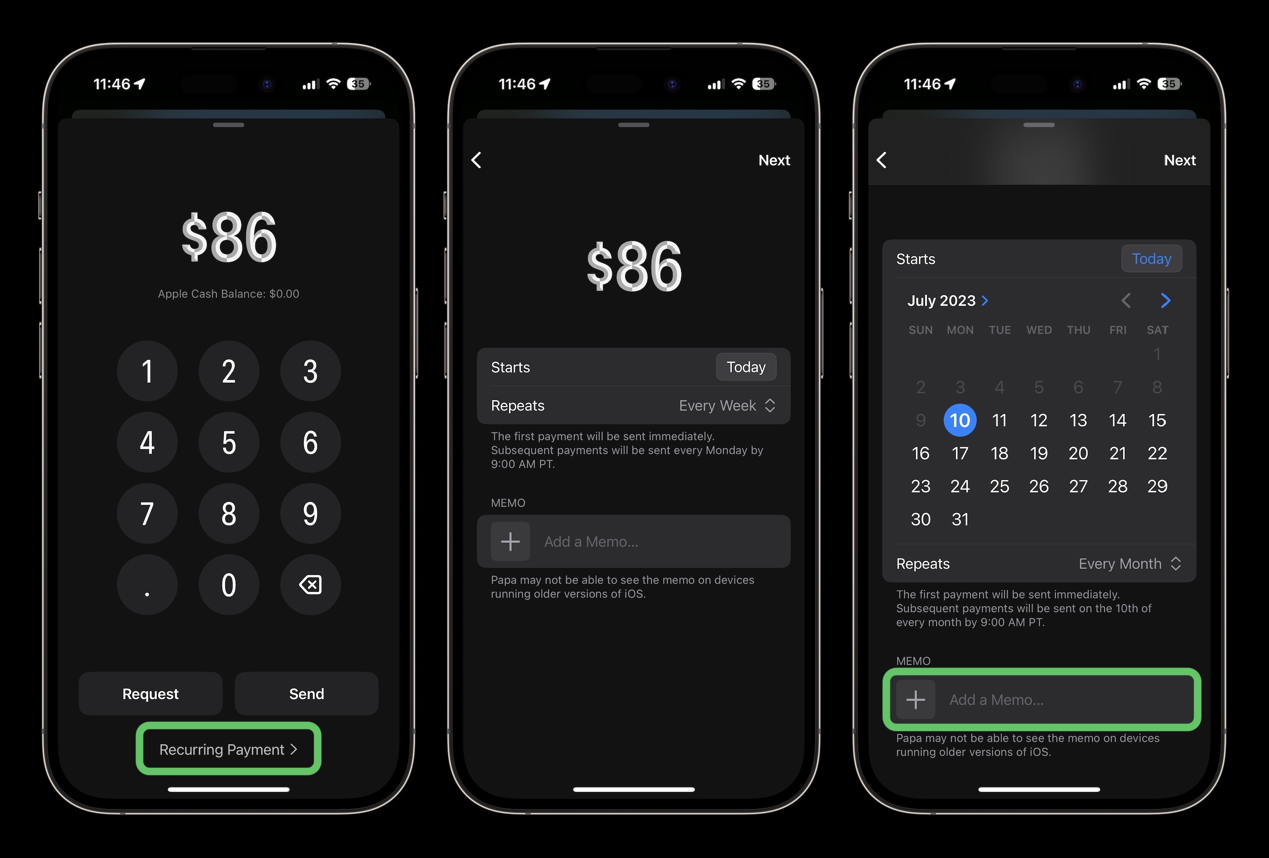 Recurring Apple Cash payments: How to set up - 9to5Mac