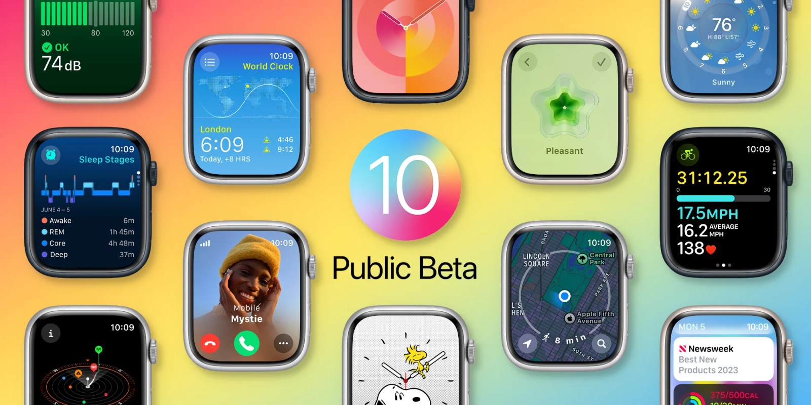 watchOS 10 Public Beta
