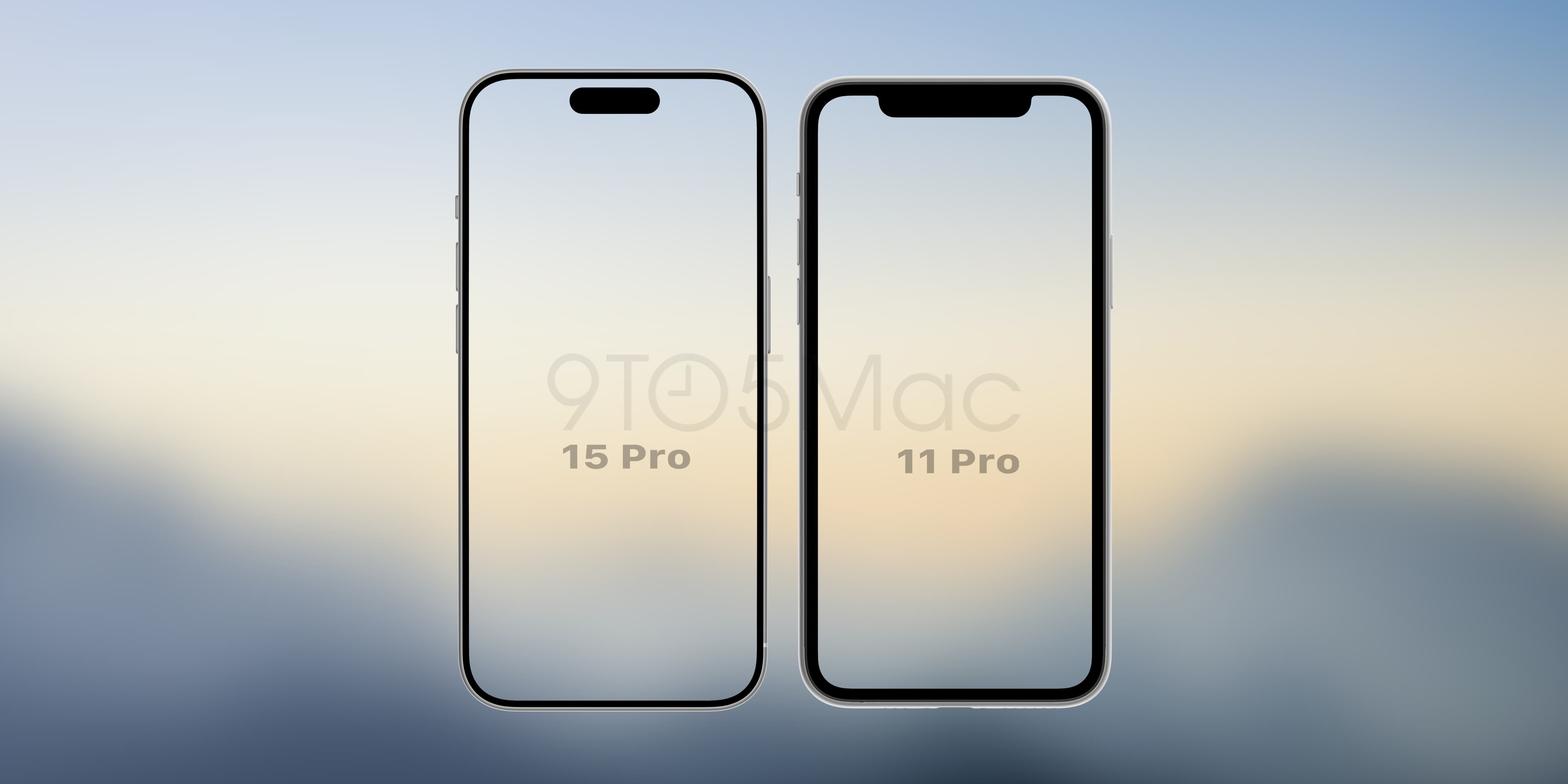 iphone 11 and iphone 15 pro size comparison