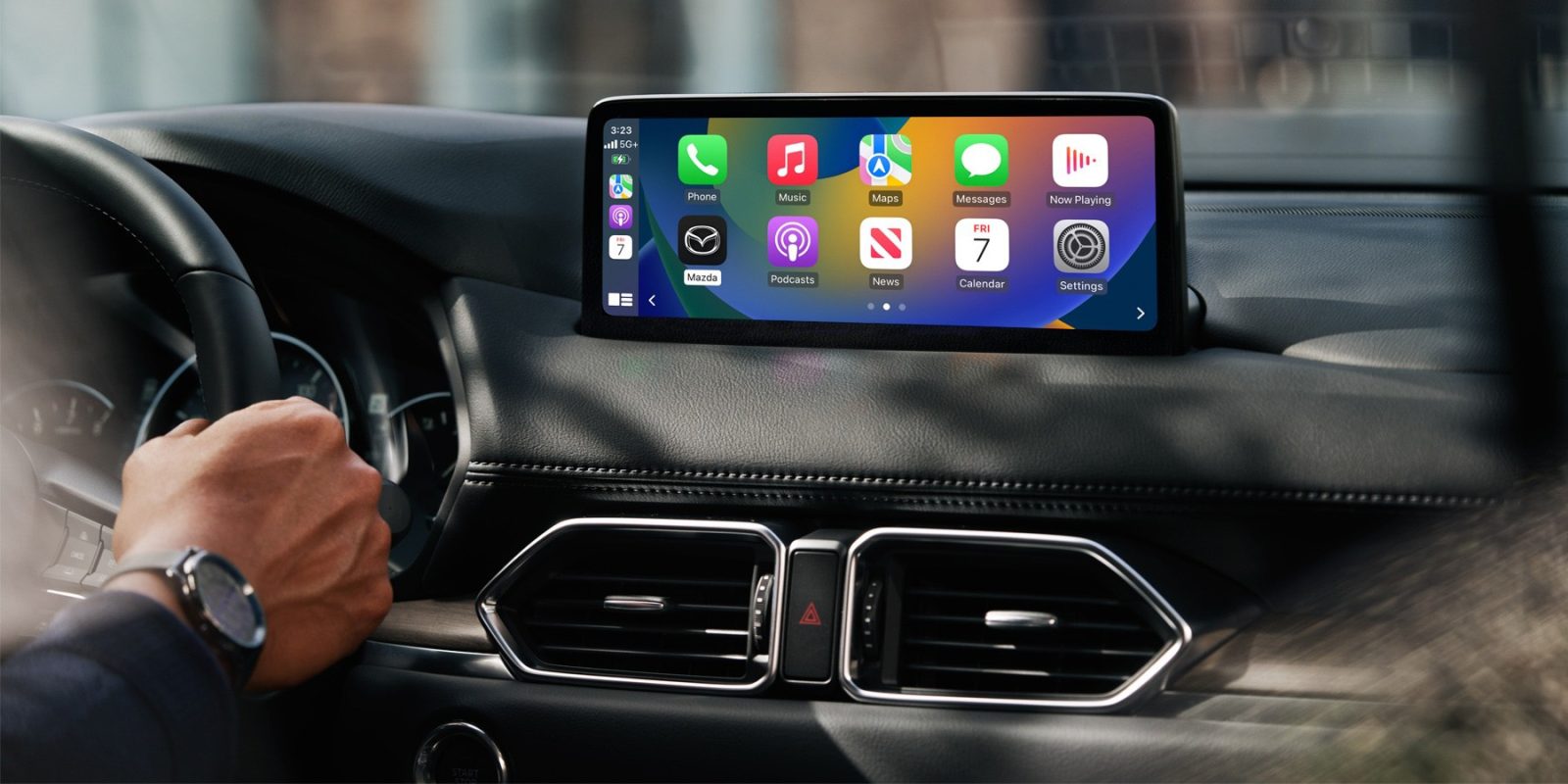mazda 2024 cx-5 touchscreen carplay android auto