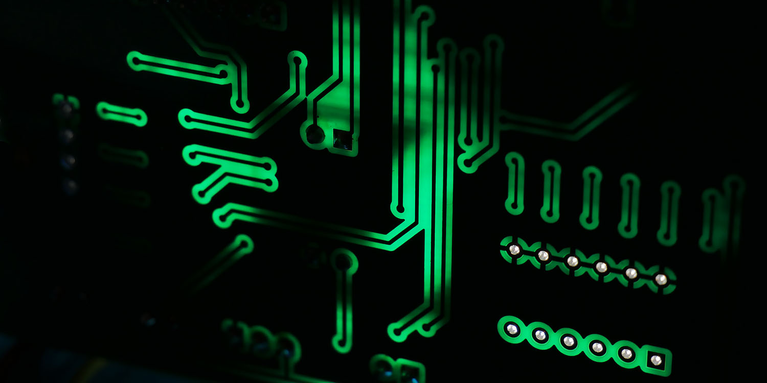 Downfall vulnerability Mac | Backlit circuit board