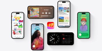 Favorite iOS 17 features | Apple promo image