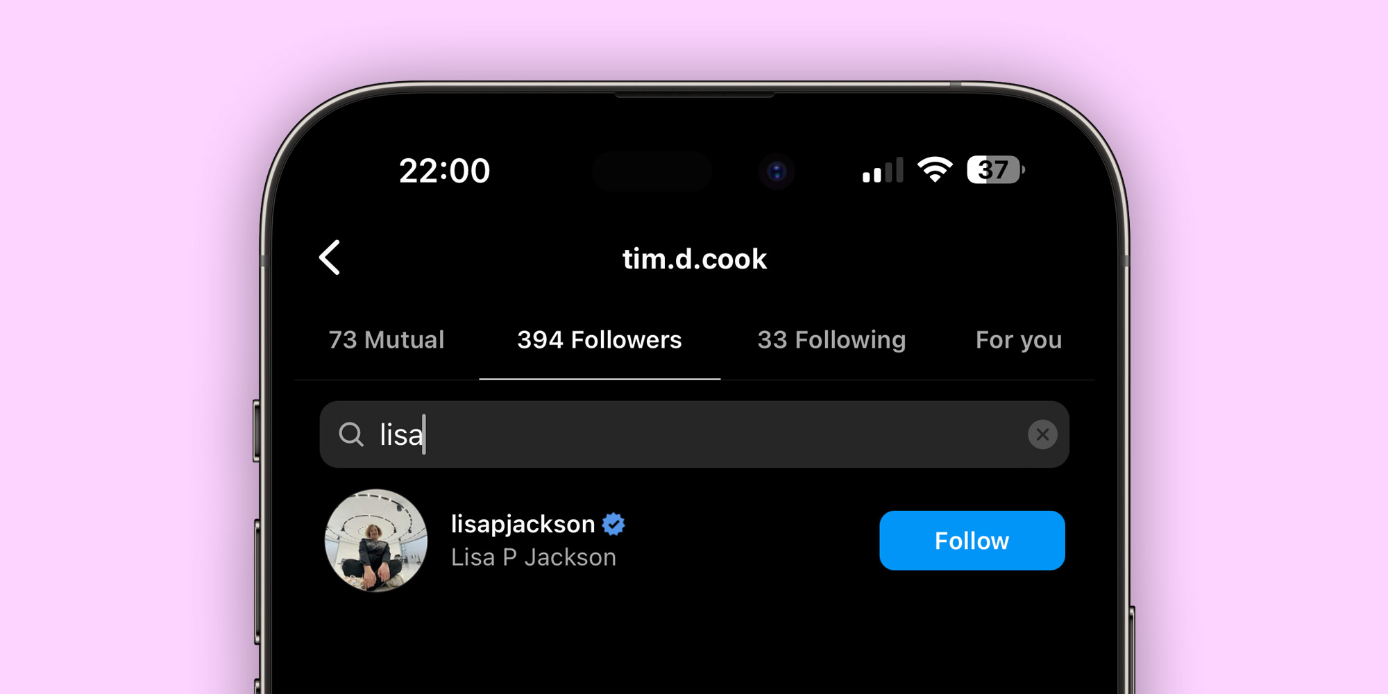 Existe una cuenta falsa de Tim Cook en Instagram que siguen los vicepresidentes de Apple