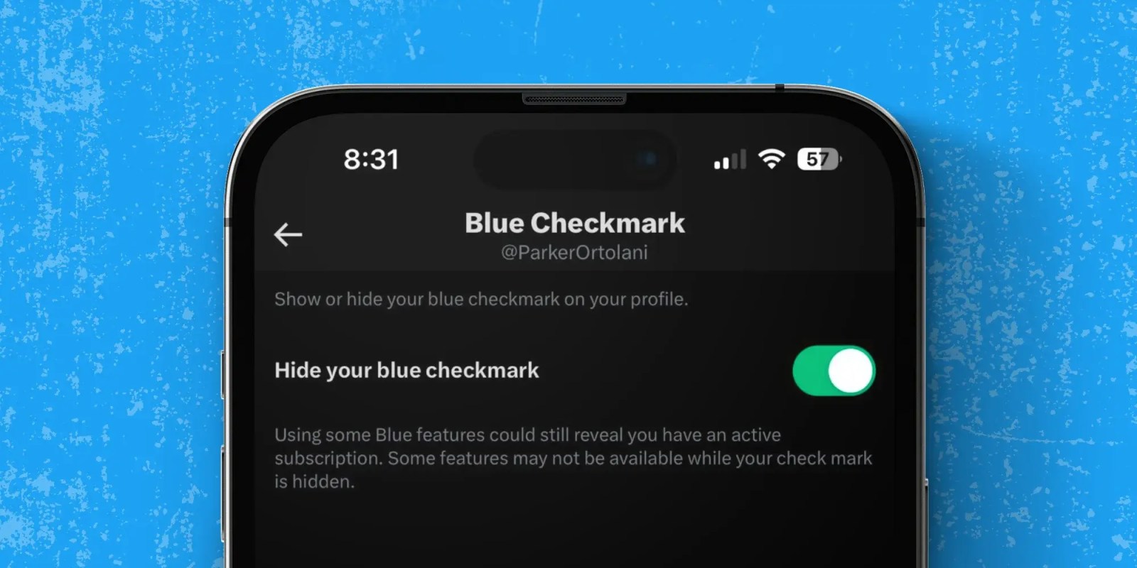 X, formerly Twitter, now lets paid users hide their checkmarks