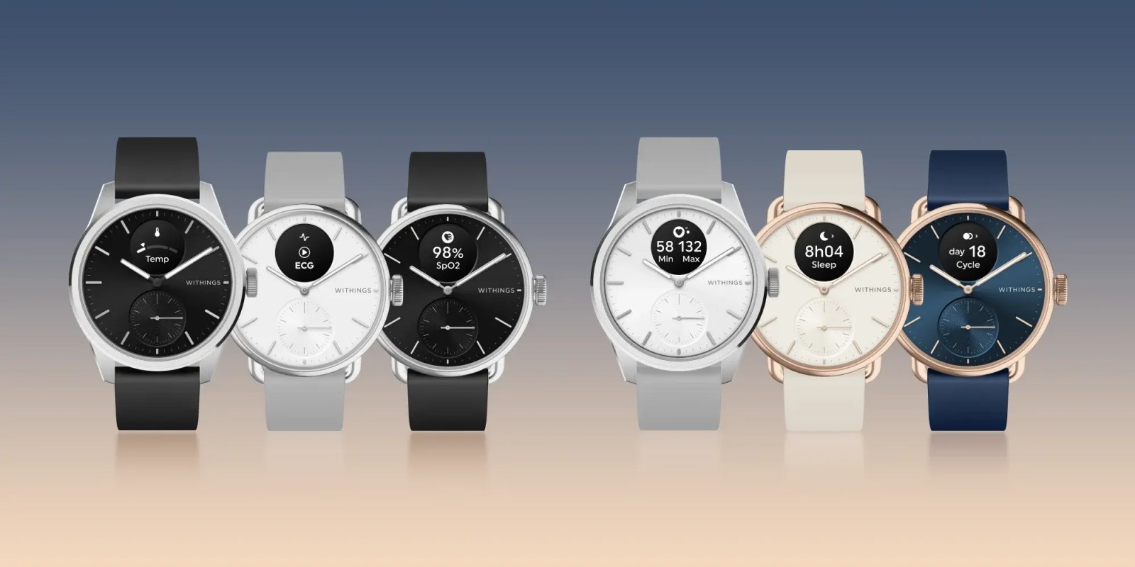 Withings ScanWatch 2 and Light
