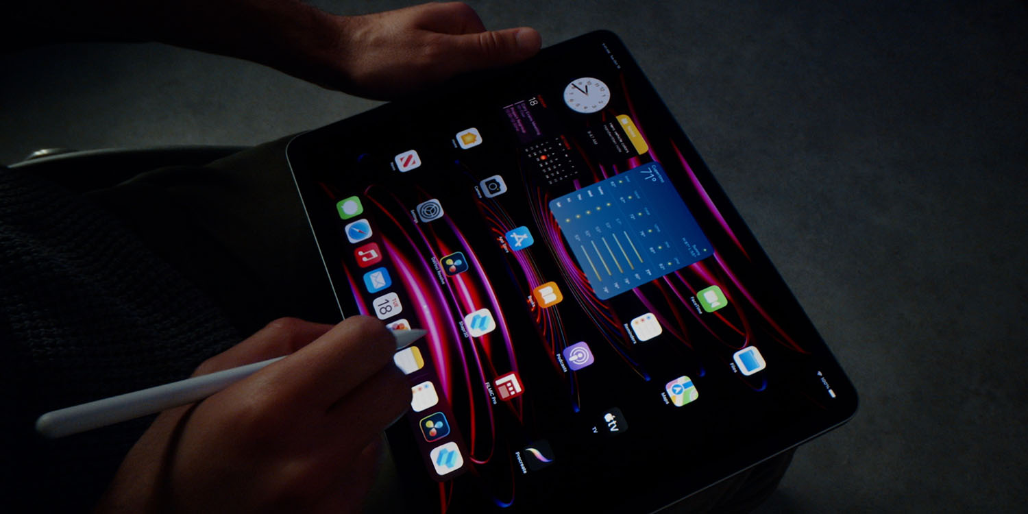 OLED iPad Pro 4TB rumor (existing model shown)