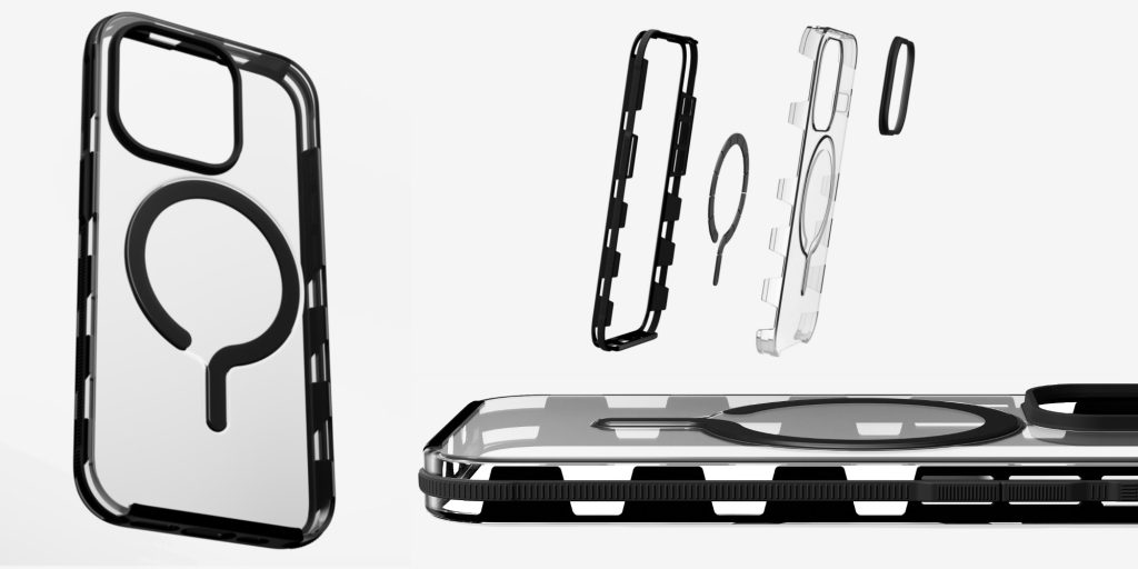 dbrand iPhone 15 case Ghost clear