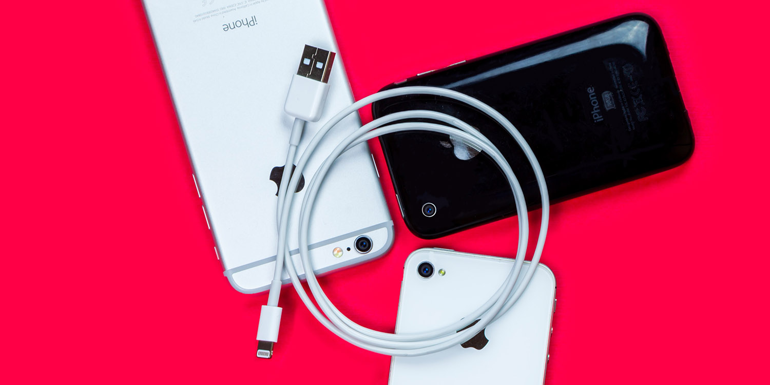 iPhone 15 buyers | Old iPhones with USB-A to Lightning cable