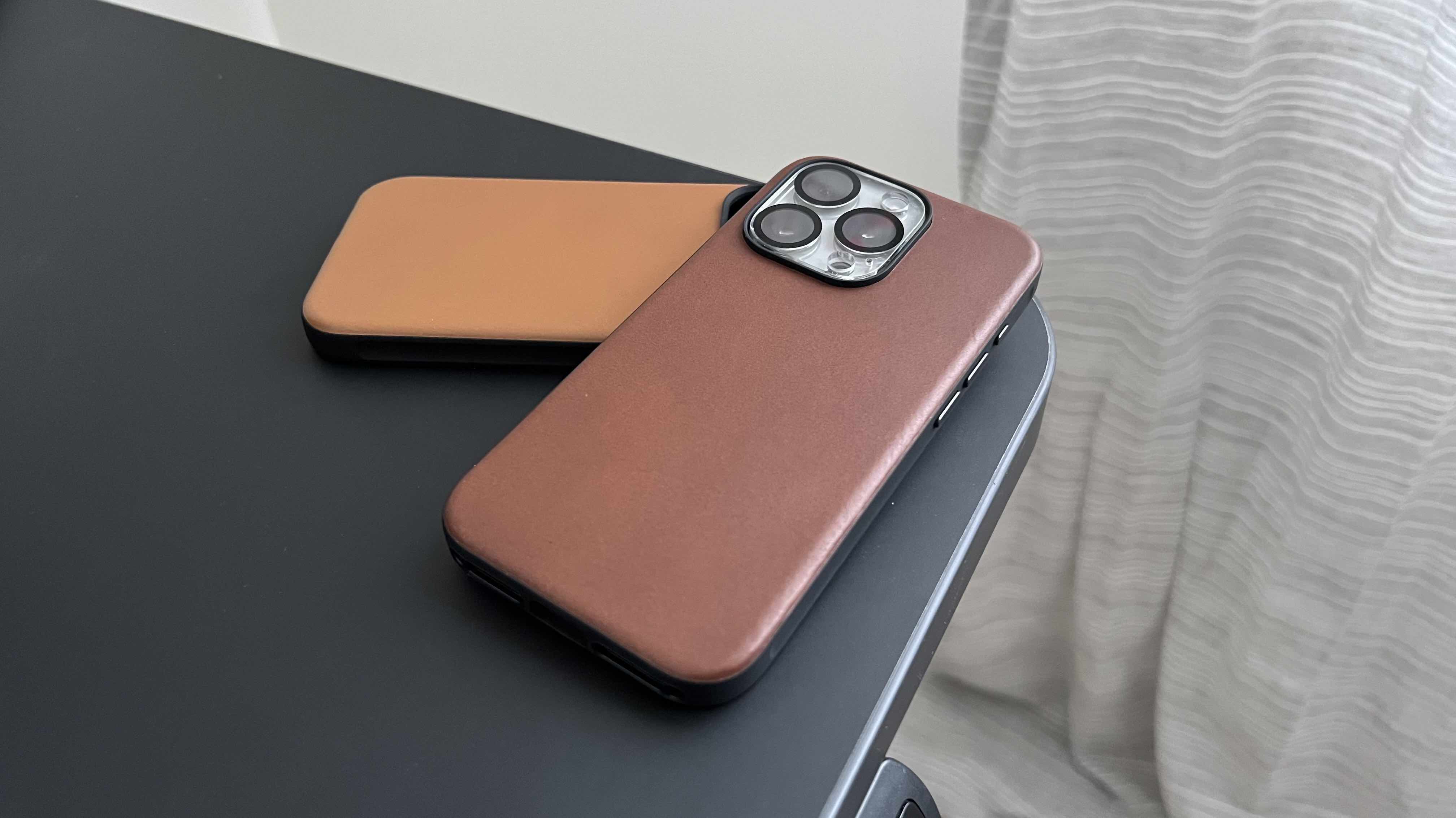 Favorite Apple accessories of 2023 Nomad Modern Leather Case for iPhone