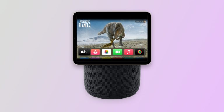 tvOS 17 HomePod screen iPad concept HomeAccessor