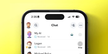 Snapchat My AI child privacy | Screengrab of chat with AI
