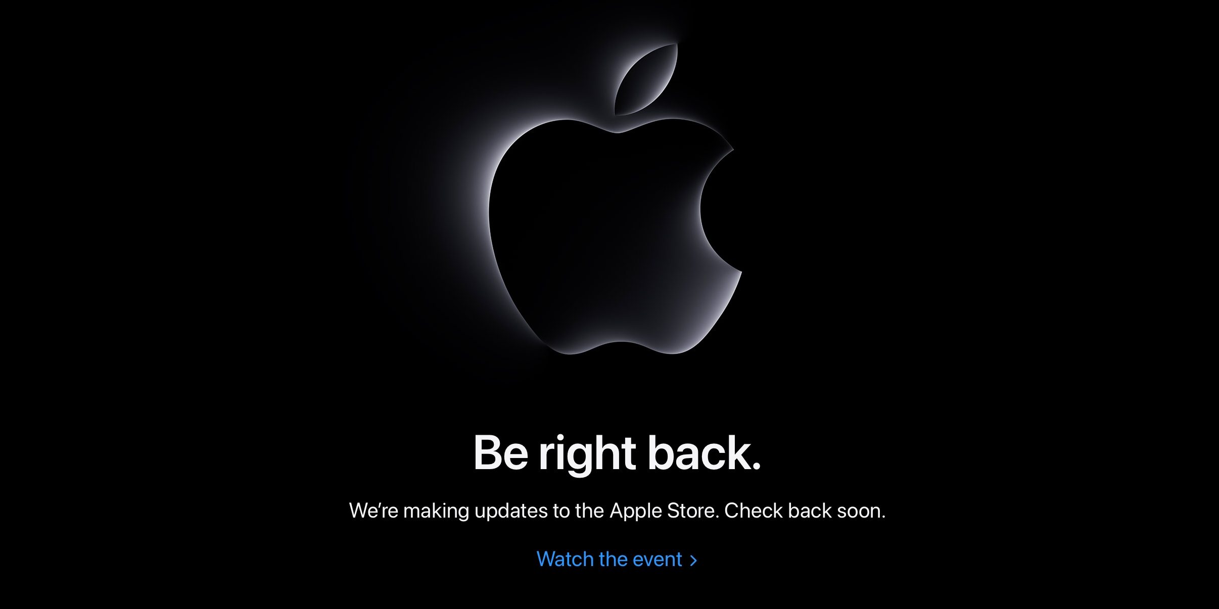 Apple Store отключен перед мероприятием, посвященным M3 iMac и MacBook Pro