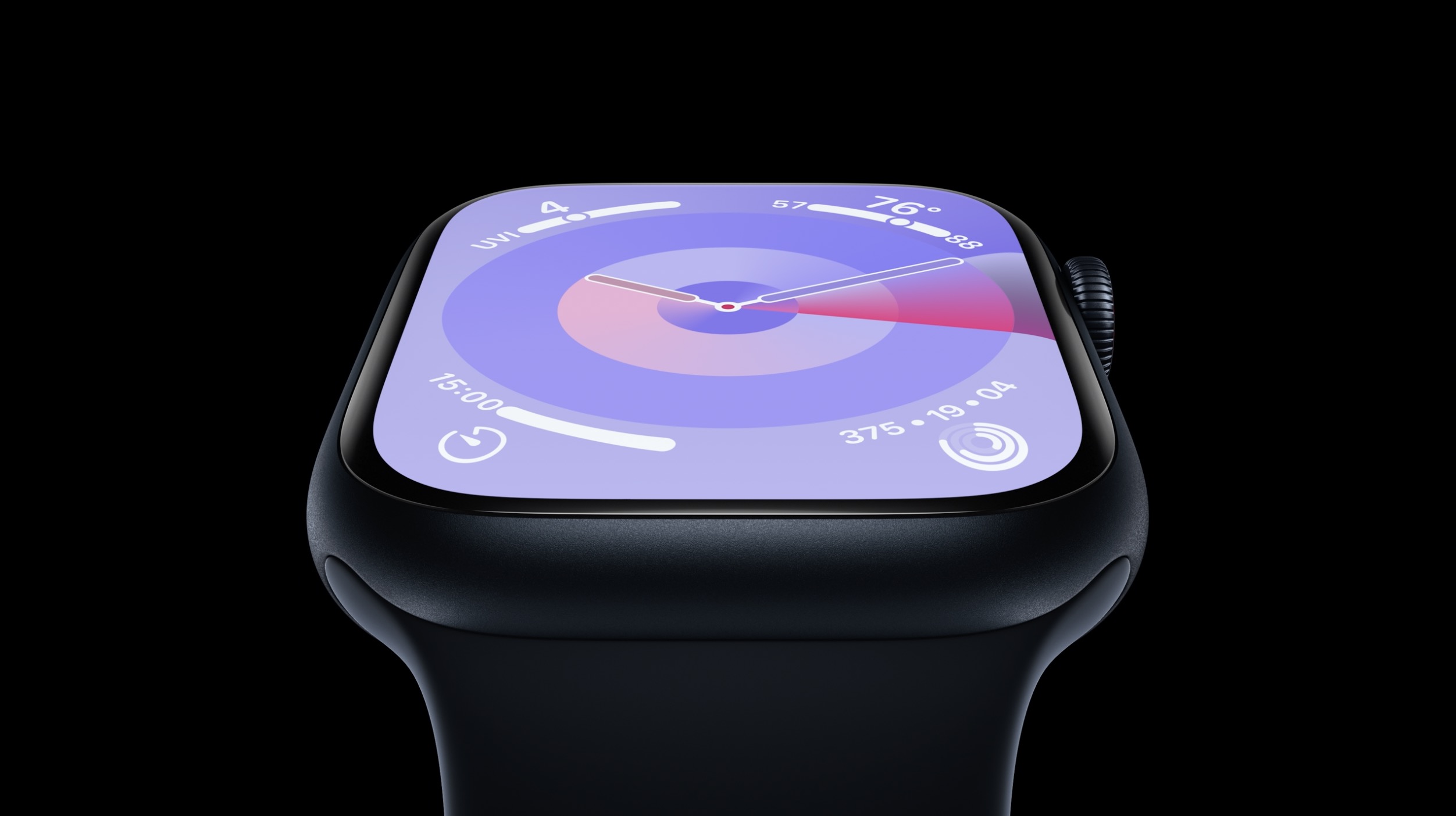 Display der Apple Watch Series 7 vs. 9