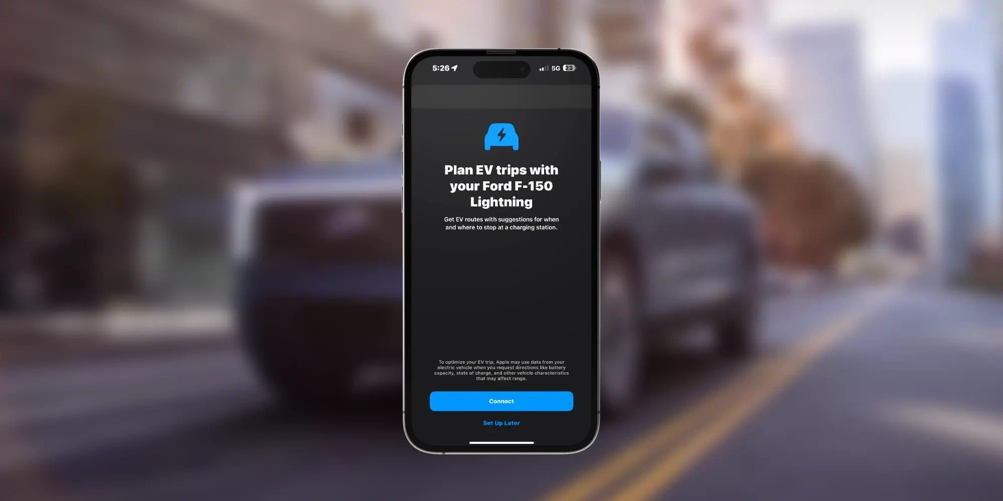 Маршрутизация электромобилей в Apple Maps теперь доступна для грузовиков F-150 Lightning