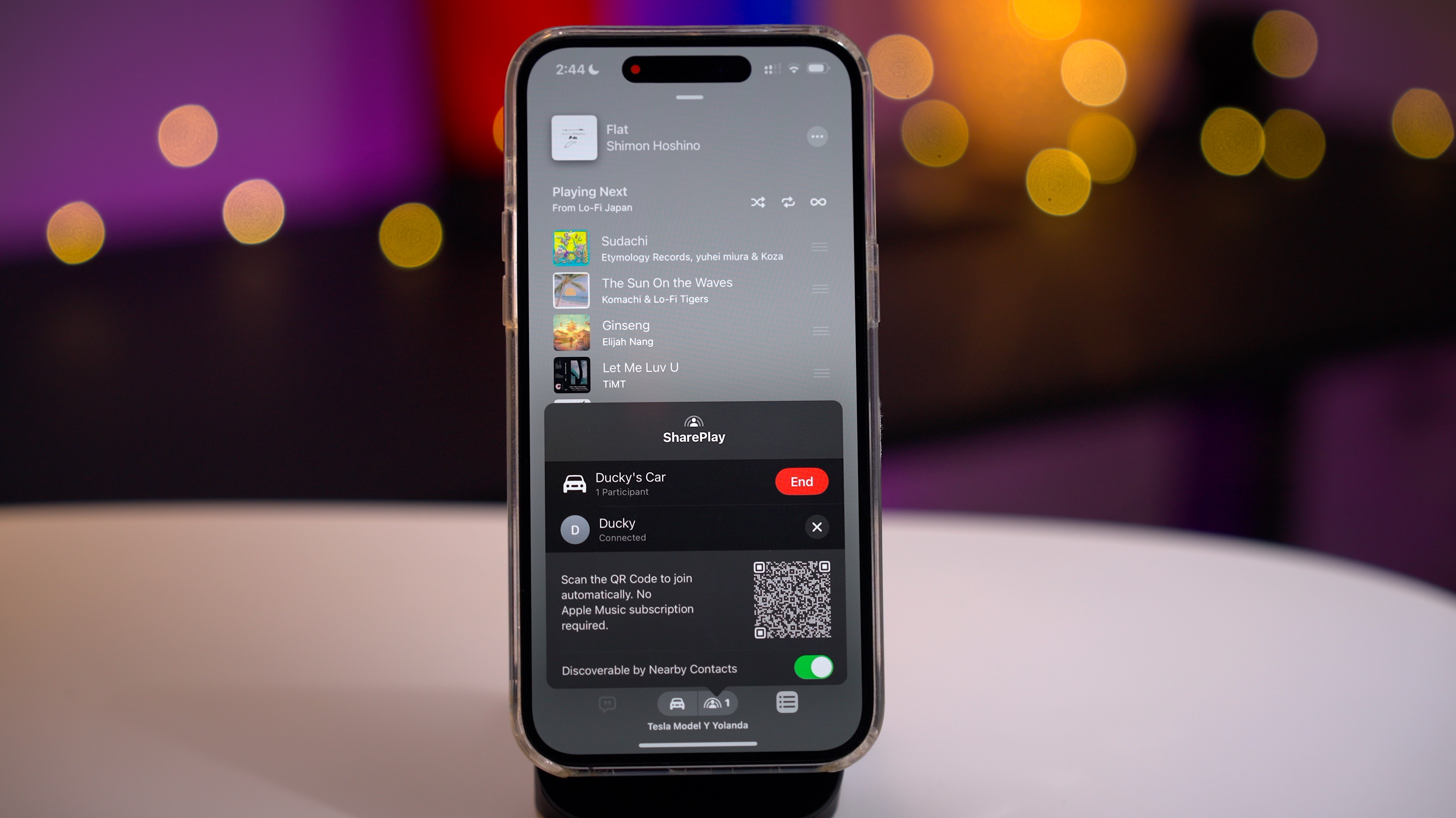 Apple Music iOS 18 updates - SharePlay, Music Haptics and more. Music SharePlay.