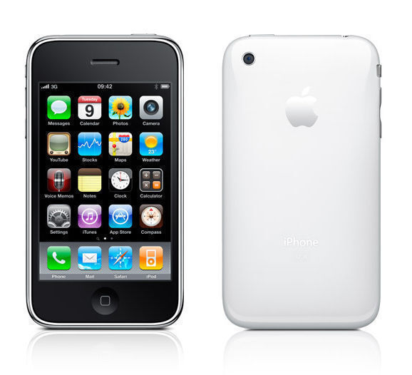 white iPhone 3GS