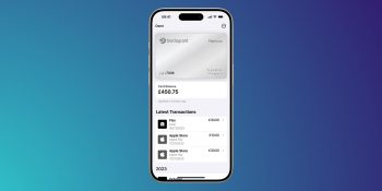 Apple Pay card balance feature shown in screengrab