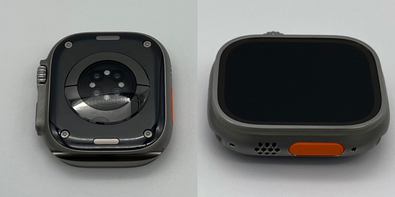 Les images de la FCC montrent un prototype d'Apple Watch Ultra avec un dos en céramique noire