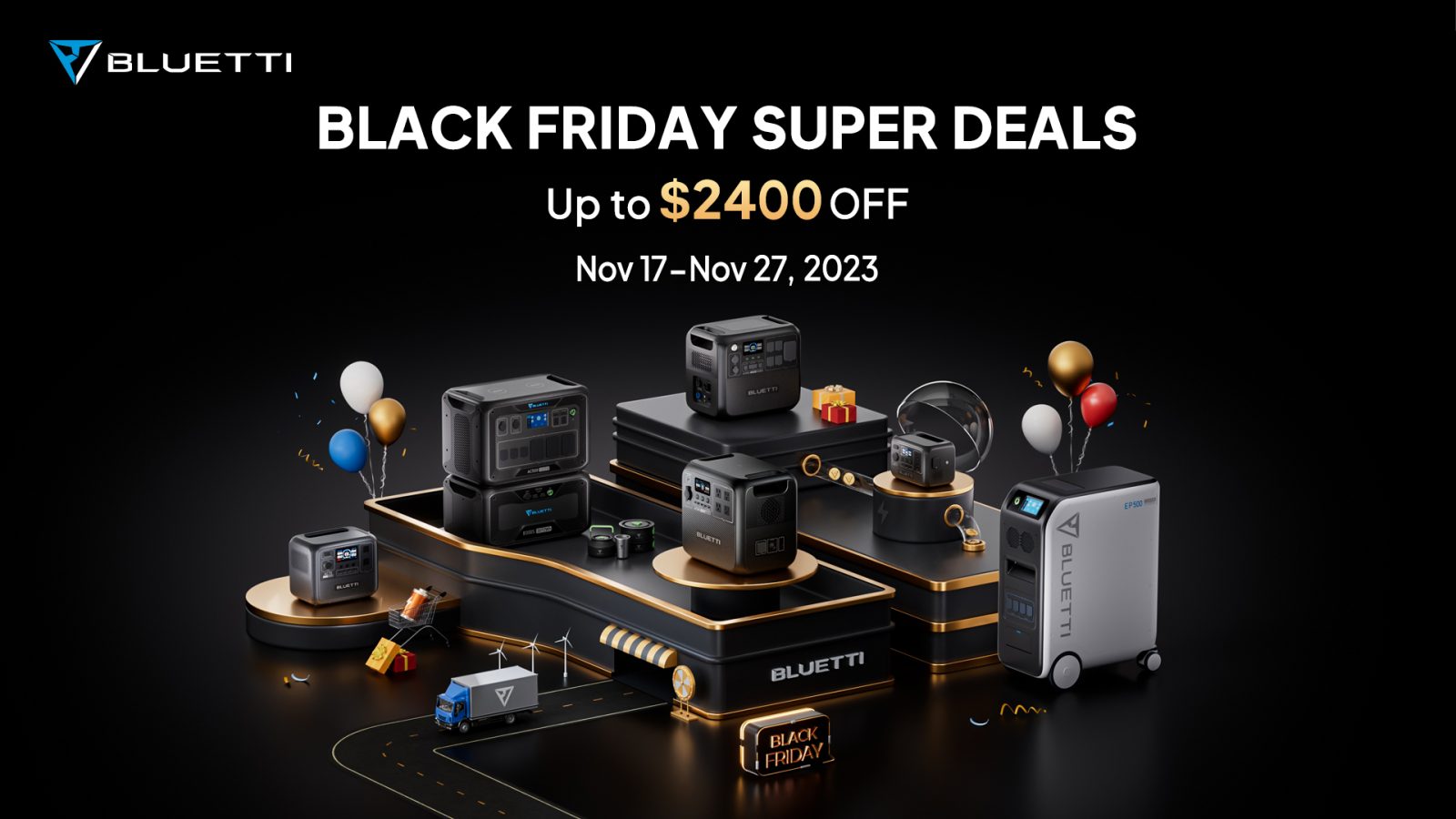 Bluetti offering special discounts on its portable power stations during Black Friday