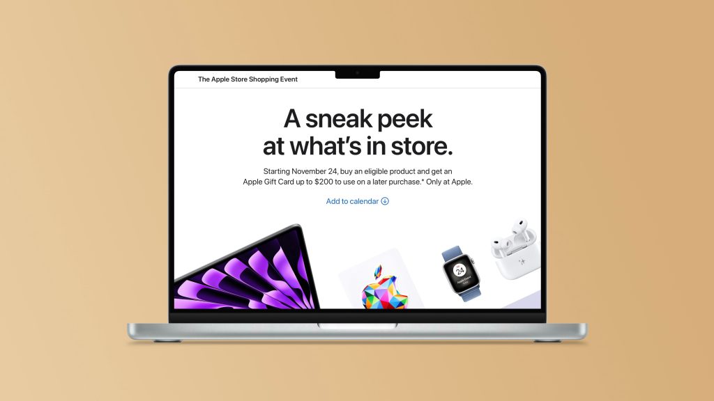 Apple Store Black Friday deals are live: get a gift card with purchase of  iPhone, iPad or Mac - 9to5Mac