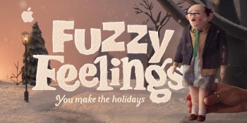 Fuzzy Feelings Apple holiday ad