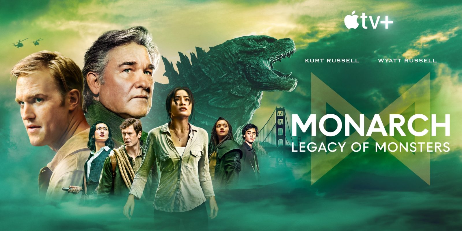 Apple TV Émission télévisée Godzilla Monarch Legacy of Monsters