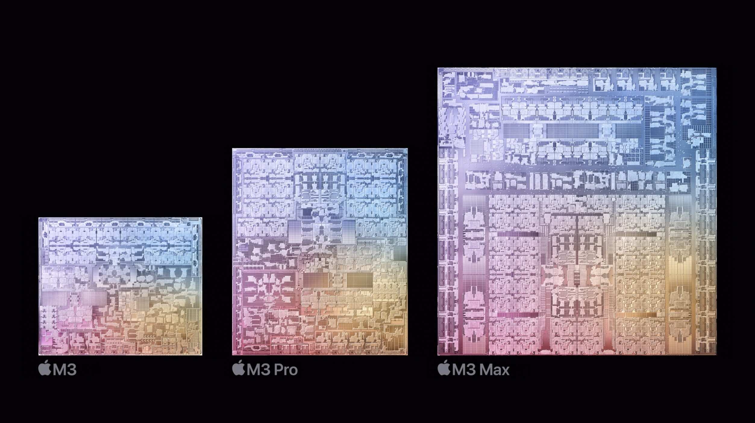 M3 Pro/Max contre M2 Pro/Max