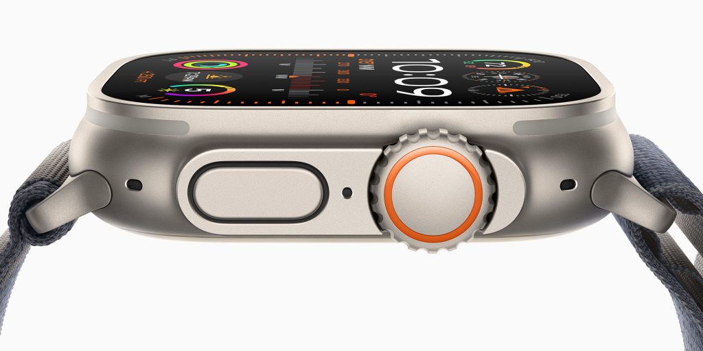 Modèles Apple Watch 2023 |  Gros plan du modèle Ultra 2