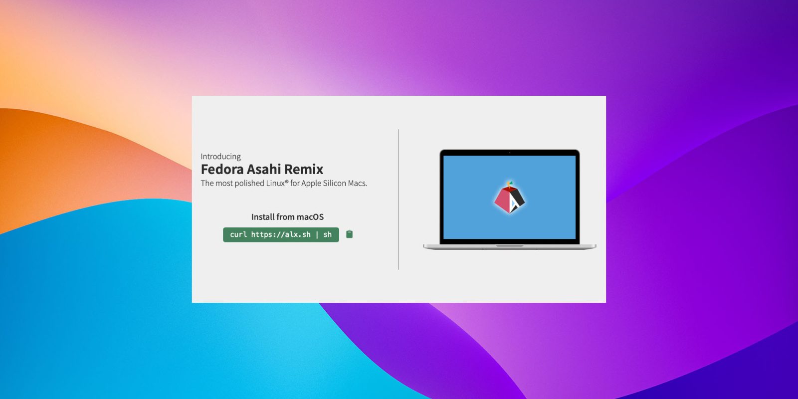 Fedora Linux on Apple Silicon Macs