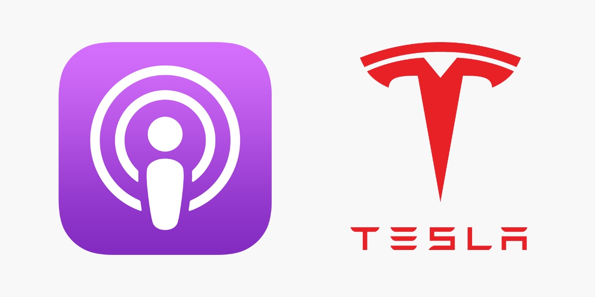 photo of Apple Podcasts app launching on Tesla vehicles next week image