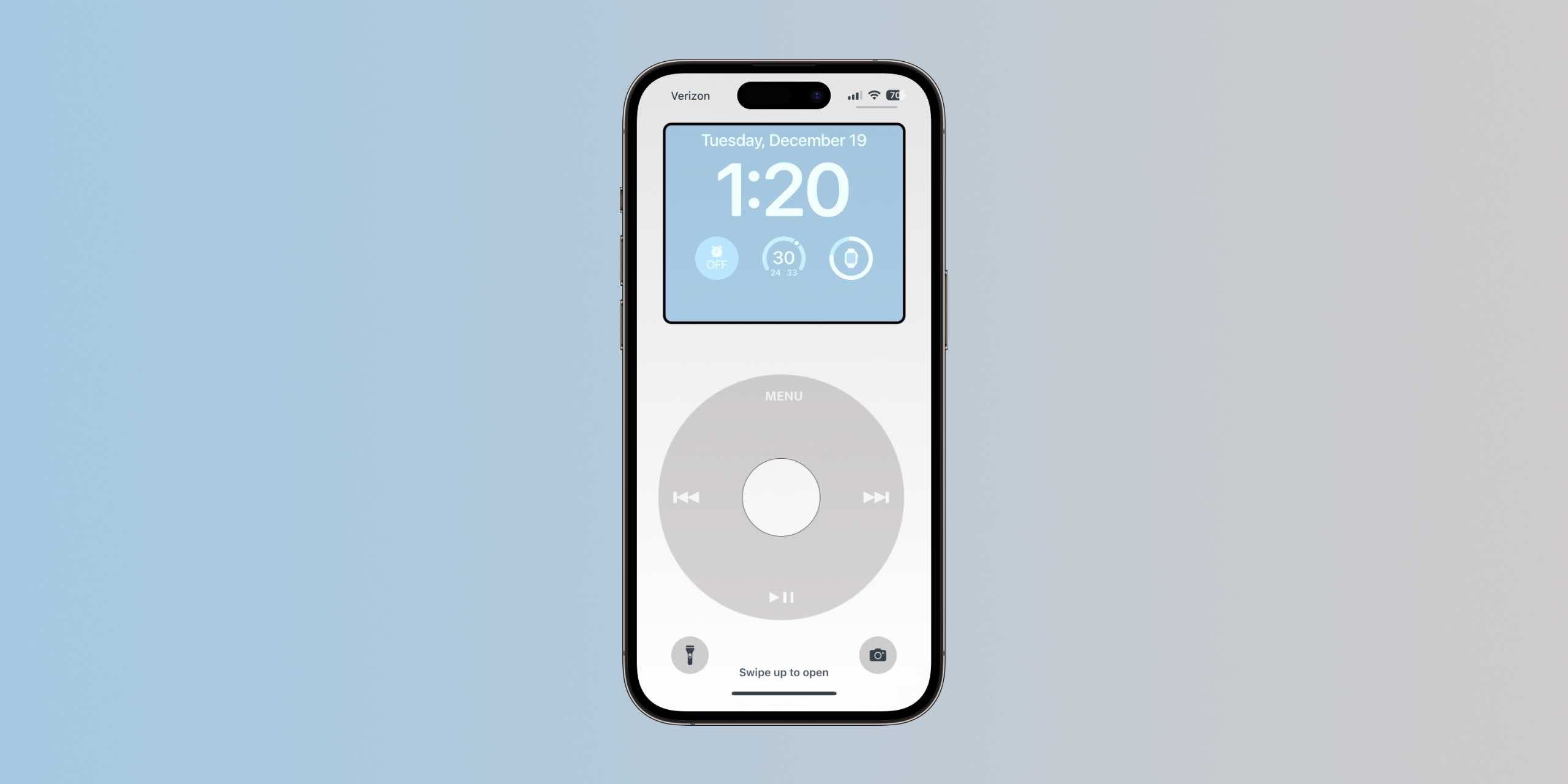 jednoduchá tapeta iPod