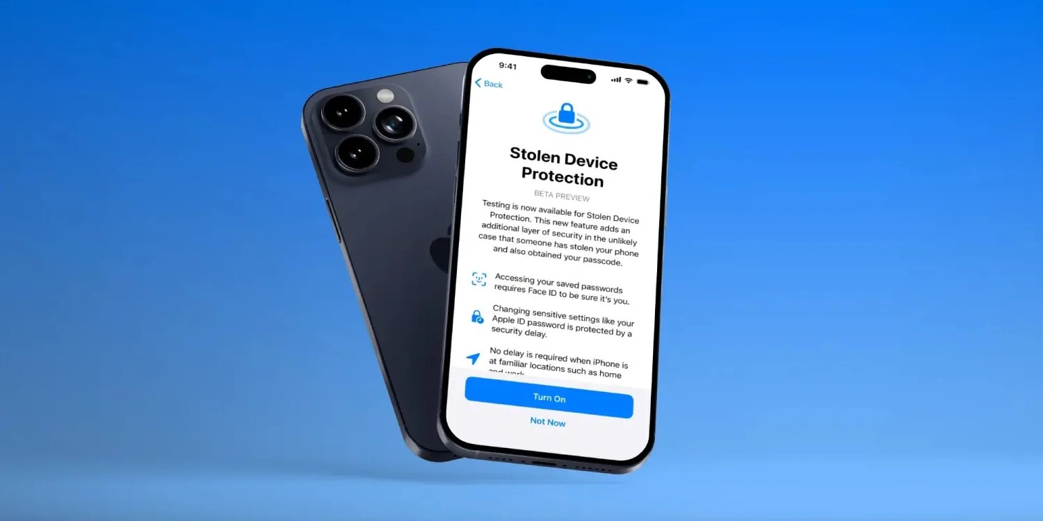 Turn on iPhone Stolen Device Protection