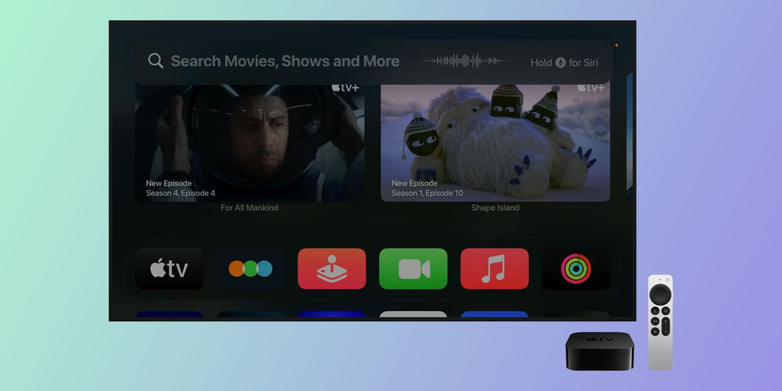 tvOS 17.2 modifie le comportement du bouton Siri sur l'Apple TV Remote
