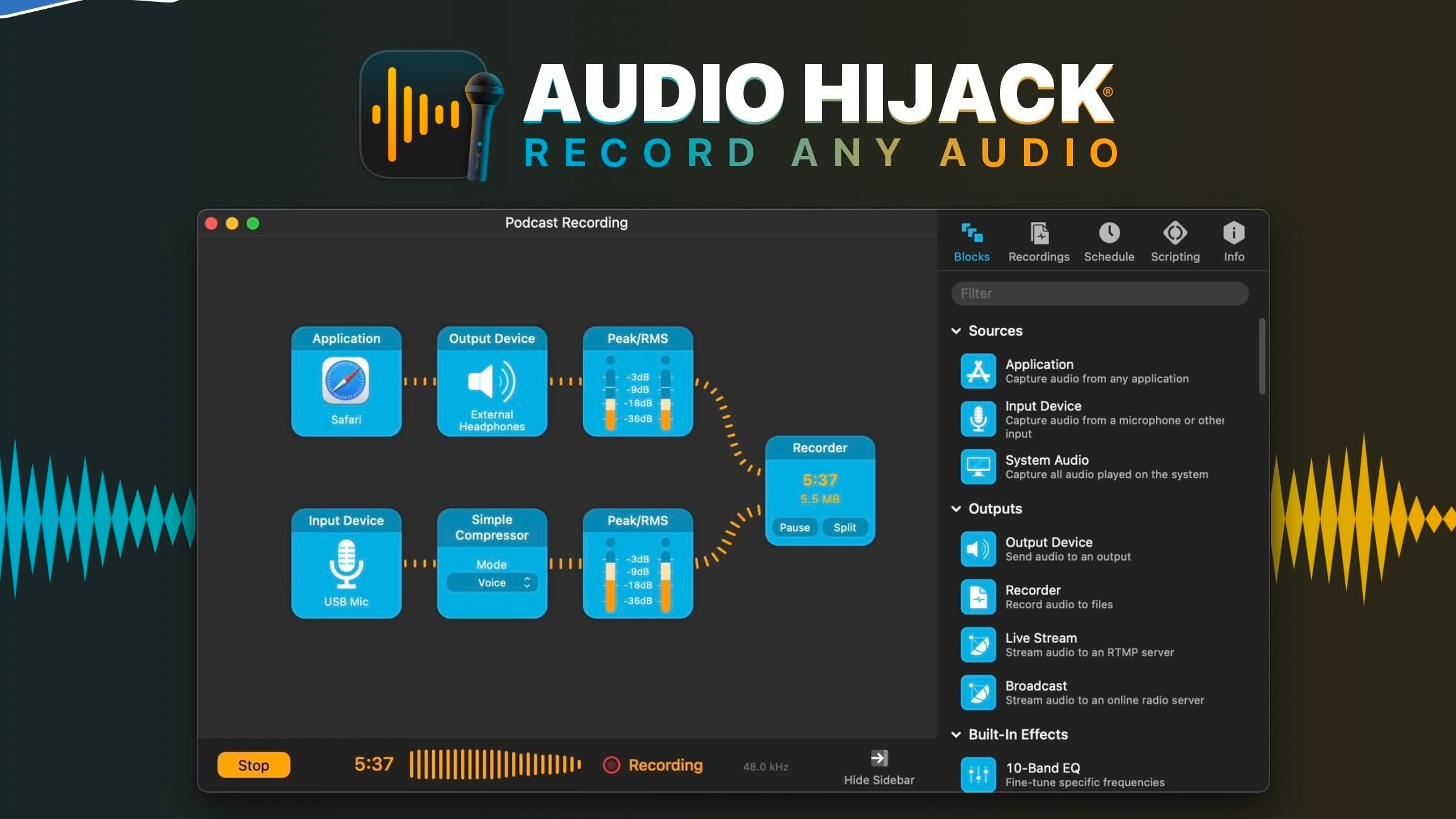 Rogue Amoeba сообщает, что установка приложений, таких как Audio Hijack, станет «драматически» проще