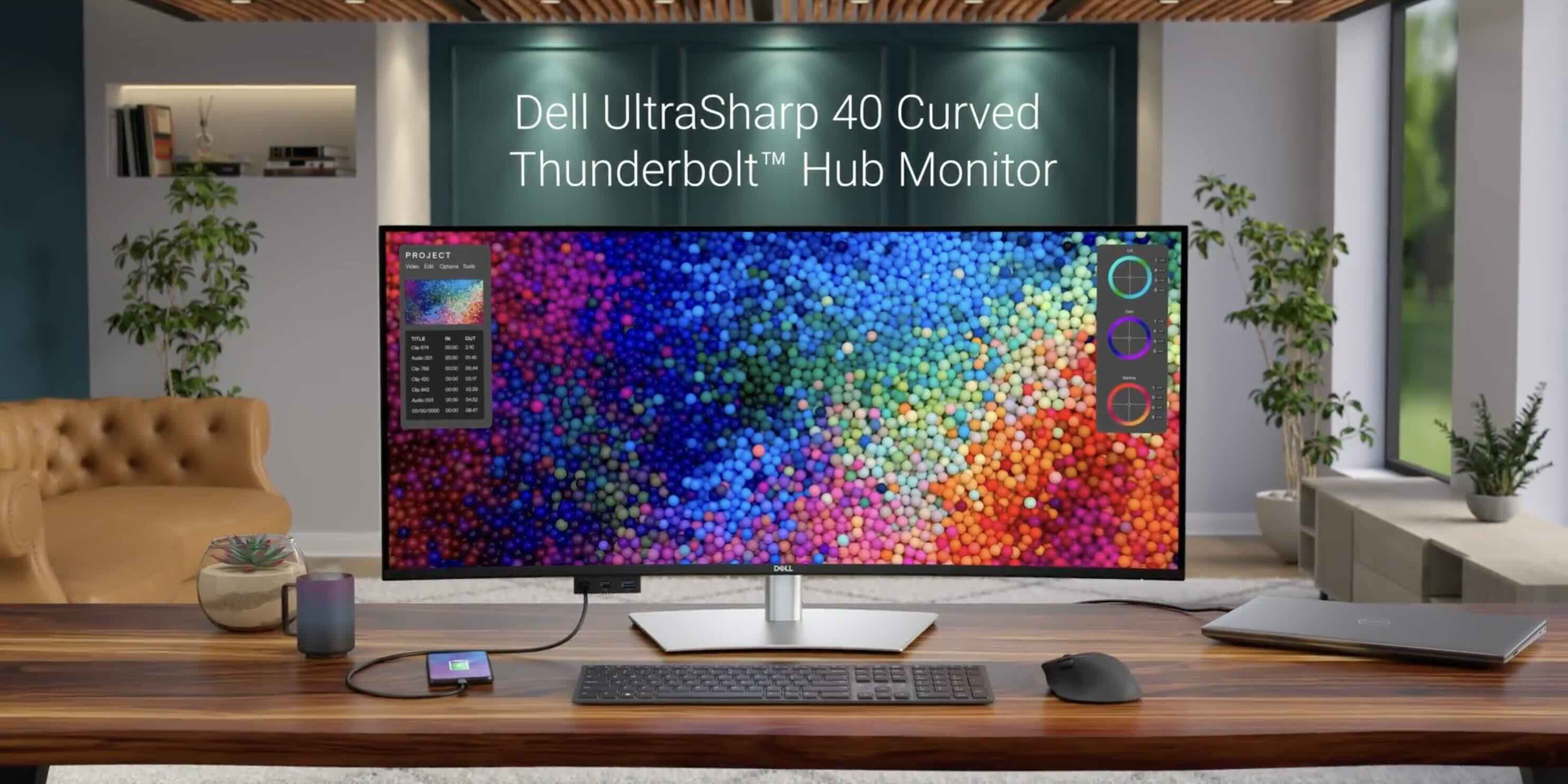 Dell announces 5K 40-inch UltraSharp Curved Thunderbolt Hub