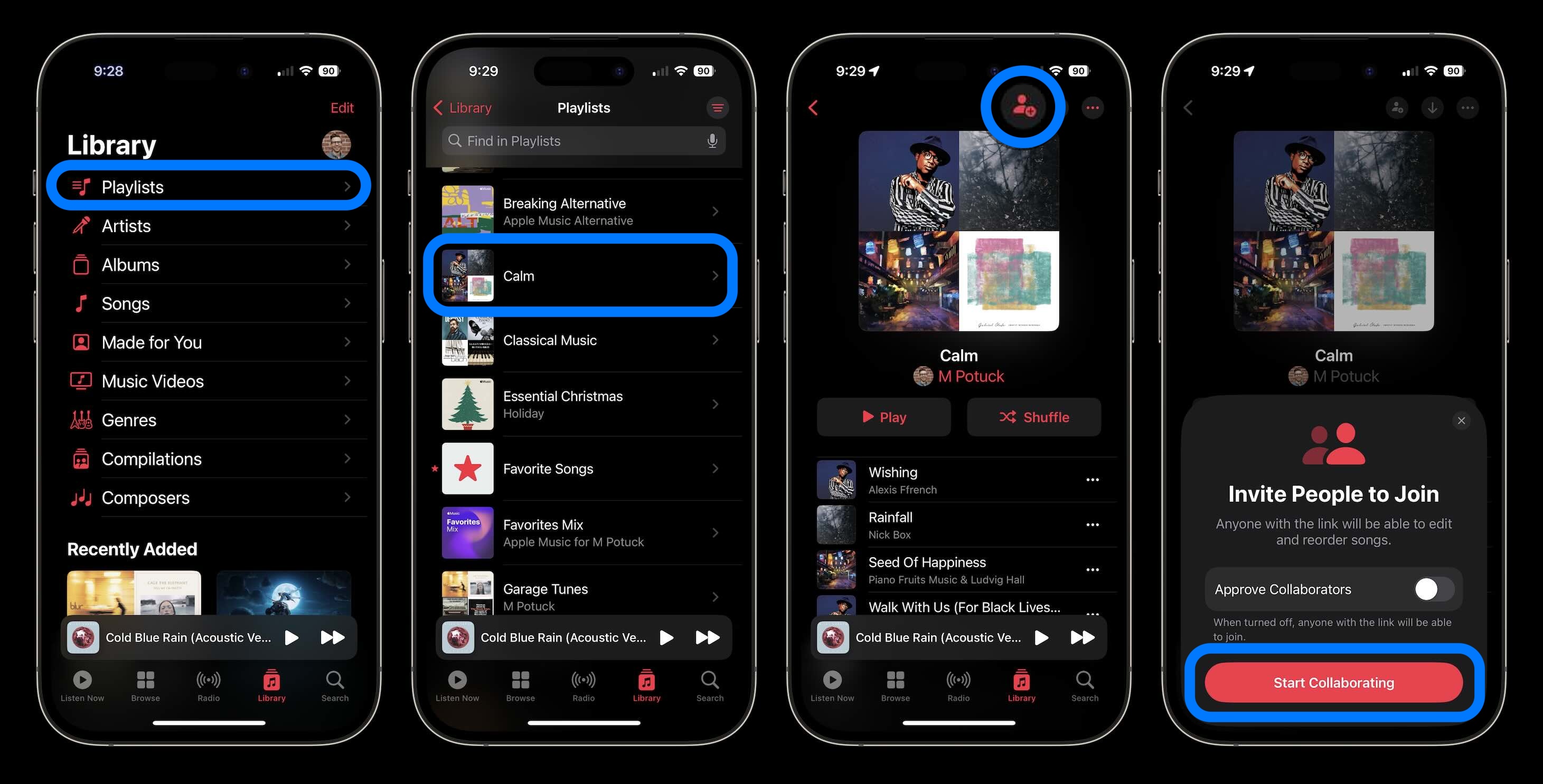 how to make apple music collaborative playlists 1