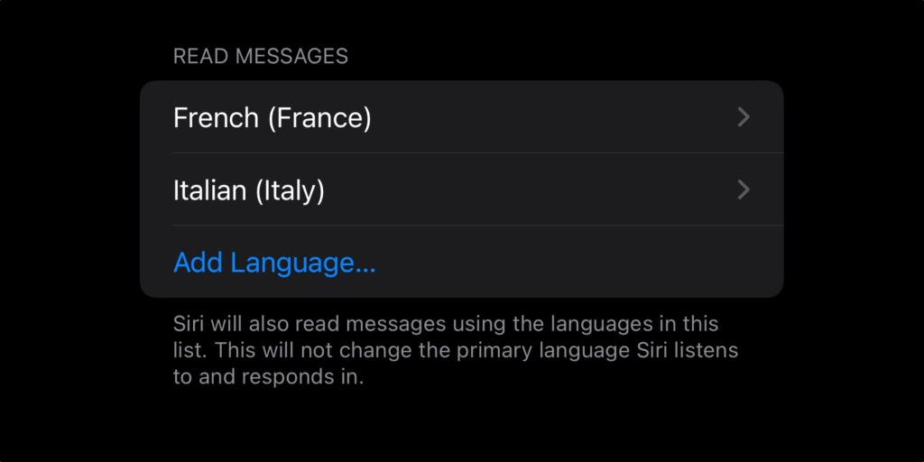 iOS 17.4 Lets Siri Read Messages in Additional Languages, Not Just the Primary Language