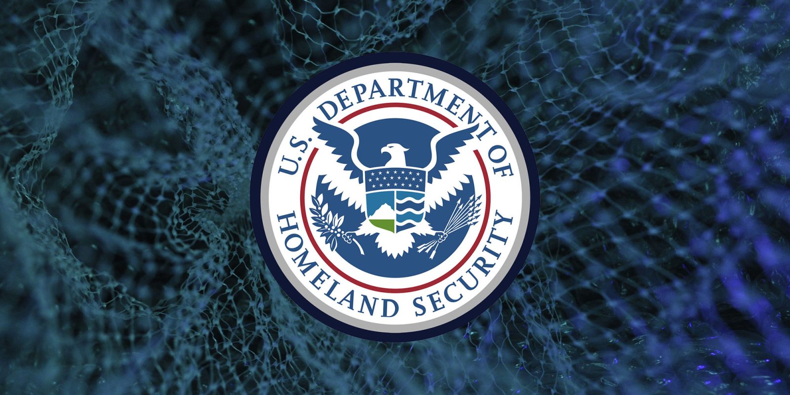 AT&T outage DHS and FBI investigating | DHS logo over mesh image