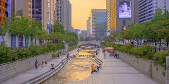 Apple safe for now from antitrust legislation in Korea | City scene in Seoul
