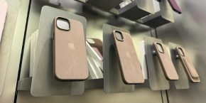 FineWoven cases are junk, say majority | Apple Store display