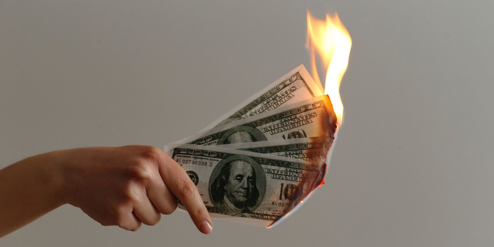 Subscription streaming spend | Burning $100 bills