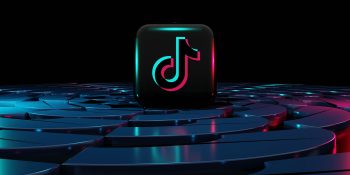 TikTok under investigation | 3D representation of the logo