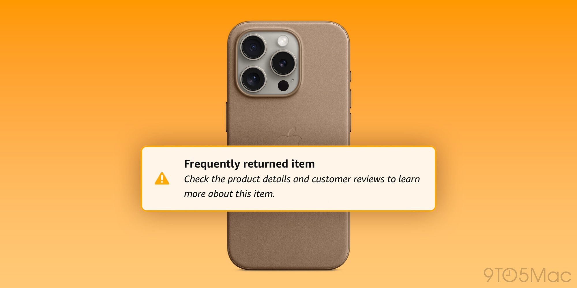 Чехлы Apple FineWoven настолько плохи, что Amazon пришлось добавить этикетку