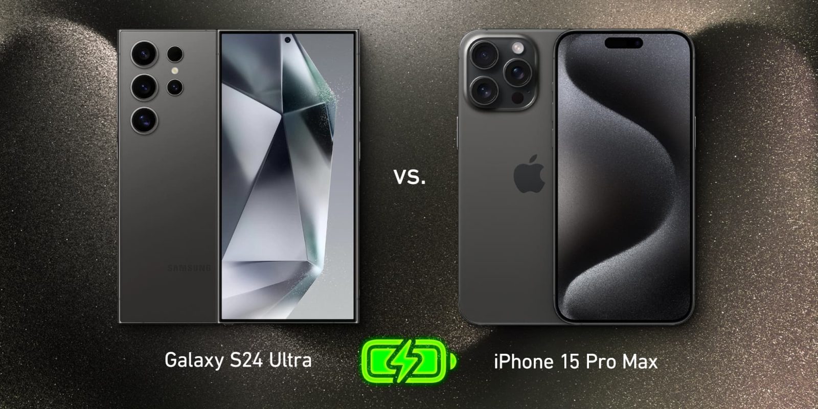 S24 Ultra vs iPhone 15 Pro Max battery